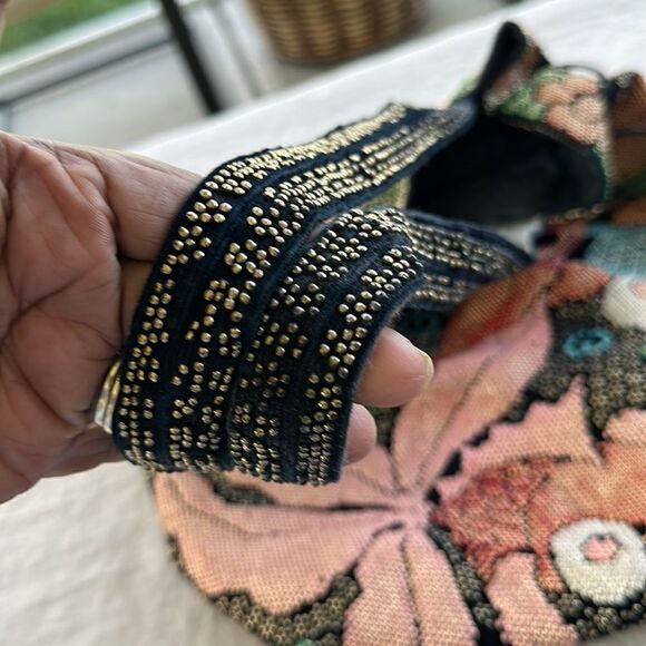 Vintage Angel Fish Floral 1970’s Beaded Bag - Picture 7 of 8